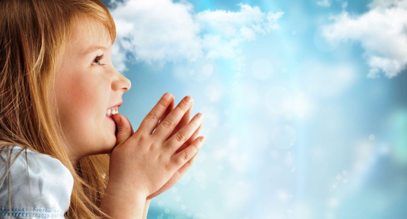 Oración de la mañana para niños